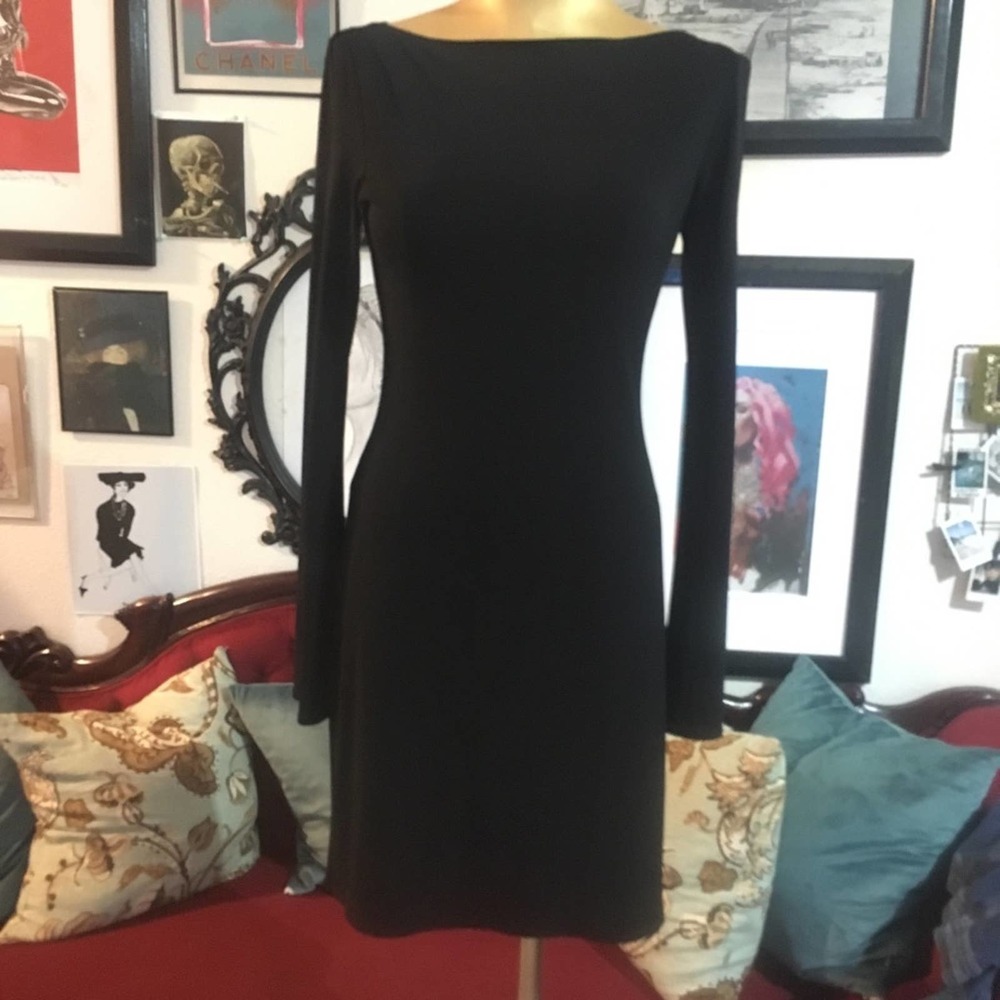 * Laundry by shelli segal black dress sz 4p